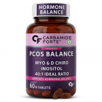 Carbamide Forte PCOS-i toidulisand naistele 60 taimset tabletti 2000 mg M&uuml;o-inositool D-kiro-inositool 40:1 Suhe