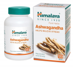 Ashwagandha - 120 tabletti | Stressi leevendus | Noorendab meelt ja keha | Parandab j&otilde;udu ja energiat | &Uuml;ldine heaolu, Himalaya Onesize