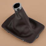 PU Leather Gear Shifter Shift Knob Boot Dust Cover Gaiter fit for Mercedes Benz C Class W204 E Class W212 GLK X204 2009-2011