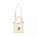 Kangol New Tiny Canvas Mini Tote Bag 4004 Ivory OS