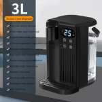 220V Instant Kuum V&auml;ike Lauapealne Veekeetja Kodumaine Nutikas Vee Puhasti Kiire Kuumutusega Joogivee Automaat must