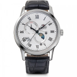 Orient SUN & MOON Automaatne Kell, Mehaaniline, Jaapani Tootja Garantiiga, Klassikaline, RN-AK0005S, Meeste, Valge, H&otilde;bedane