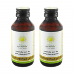Kerala Ayurveda Gandharvahastadi Ricinus&otilde;li 100 ml Pakk 2 seedetoetuseks ja detoksifikatsiooniks