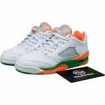 Jordan 5 Retro Low Miami Hurricanes (GS) Briljantne Oranž FQ1293-018 36