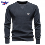 Reebok 2026 S&uuml;gis ja Talv Tikand Uus &Uuml;mmarguse Kaelusega Moodne &Uuml;hev&auml;rviline Kampsun Meeste Kvaliteetne &Auml;ri-Casual Kootud Meeste Kampsun S