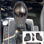 Automaatne k&auml;igukangi nupp K&auml;igukangi hoob K&auml;si pall VW Golf 6 7 R GTI Passat B7 B8 CC R20 Jetta MK6 GLI jaoks Kroom/Matt H&otilde;be DSG Chrome grey-Gold 1