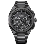 CITIZEN Attesa Valgusj&otilde;ul t&ouml;&ouml;tav Kvartsliikumine Titaanist Rihmaga K&auml;ekell 44mm Meeste Kellad Must T&auml;hik CC4105-69E Black Dial