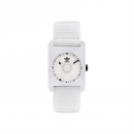 Adidas Originals Randmekell Kvartsliikumine Nailonrihm Valge sihverplaat Unisex AOST225392I White