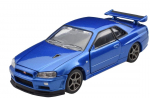 Tomica Premium RS Nissan Skyline II Nur GT-R V-spec (Bayside sinine) sinine