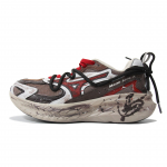 Mizuno ASTRO LS Slip Resistant Low top Running Shoes Unisex Gray Red Brown D1GH252104(Team1492-) 41