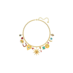 Swarovski Kuldne T&auml;ht Hobuseraua Kaelakee Naiste kaelakee 5451263 Box (Random Color)