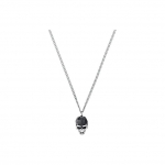 Swarovski Taddeo Seeria Kolju Tume Kaelakee Meeste kaelakee Must 5427128 Box+Shopping Bag (Random Color)