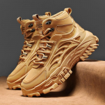 Meeste Saapad V&auml;litingimustes Veekindlad Meeste Pahkluusaapad Meeste Platvormt&ouml;&ouml;ohutusjalatsid Meestele Vabaaja Matkasaapad Hingavad Meeste Tossud 39 kollane