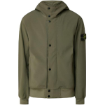 Stone Island Ss26 Pehme Kest Logo Kapuutsiga &Uuml;he Rinnaga Pikkade Varrukatega Jakk Meeste jakid L1S154100118S0A22-V005G XL