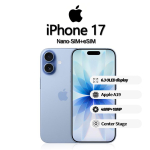Apple iPhone 17 nutitelefon toetab Nano-SIM+eSIM, uus ja aktiveerimata 256GB
