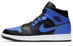 Air Jordan 1 Mid 'Hyper Royal Black' 554724-077 41