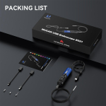 MUCAR E021 USB-videokaamera, Inspektsioonivideokaamera endoskoop THINKSCAN 689BT, THINKTOOL Mini, MUCAR 892BT, MUCAR VO7S/VO8 jaoks Endoscope