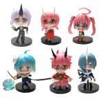 6 tk Anime Tensei Shitara Slime Datta Ken Rimuru Tempest Tensei Teisest Maailmast Benimaru Shuna Shion Komplekt Mudel M&auml;nguasi Kingitus Kogu No box