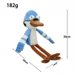 Regular Show Mordecai pehmem&auml;nguasi S&uuml;nnip&auml;evakaunistus Loom Lind Mordecai t&auml;idisega m&auml;nguasjad Kogumiseks J&Otilde;ULUP&Uuml;HADE KINKE