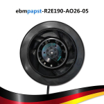 ebmpapst R2E190-AO26-05 Saksa tsentrifugaalne &uuml;lemise v&auml;ljalaskega jahutusventilaator