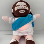 30cm Jeesus Neitsi Maarja Rahustav Palusm&auml;nguasi Pehme Rahustav Nukk Jeesuse Palusm&auml;nguasjad Laste Unekaaslane M&auml;nguasi Heli ja Valgusega Nukk Kingitus