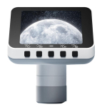 Uus-30070 WIFI Elektrooniline Okulaar Astronoomilise Teleskoobi Monokli jaoks 70MM Suure Avaga T&auml;htede Vaatlemiseks Linnuvaatluseks valge
