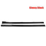 8x 2,2m k&uuml;ljep&otilde;hjad Laiendus Liistud Difuusori Tiivakesed VW-le Polo jaoks GOLF mk5 mk6 mk7 jaoks Jetta jaoks Passati jaoks Glossy Black