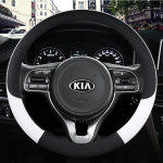 Mikrokiudnahast Auto Roolikate 38cm 15 Kia NIRO NIRO EV SUV 2016 2017 2018 2019 2020 2021 Autotarvikud valge