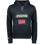Meeste kapuutsiga pusa Geographical Norway Gymclass DB MEN 054 sportlik tuminine (WW2489H/GN/Tumesinine) M tumesinine v&auml;rv