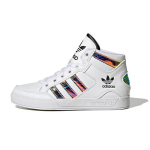 (GS) adidas Originals Hardcourt kingad 'White Black Multi' Laste HQ6757 EU 39⅓