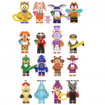 (16 TK Sonic the Hedgehog-B) 24tk Sonic The Hedgehog'i Minifiguuri Laste M&auml;nguasi Kingitus 8PCS Sonic The Hedgehog-A