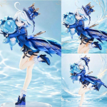 Genshin Impact Furina Anime T&uuml;druk Kuju Kogutav Gk Pvc Kuju Laua Kaunistus Ornament Mudel T&auml;iskasvanud Anime F&auml;nnidele Kingitus