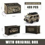 MOC City Delicaed Matkaauto RV Auto Ehitusklotsid Kiire Maastiku Telkimiss&otilde;iduki Klotsid Vitriinkarbi Garaaži M&auml;nguasjad Lastele Kingitused With Original Box
