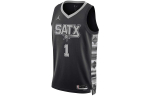 JORDAN San Antonio Spursi Statement Edition Meeste JORDAN Dri-FIT NBA Swingman S&auml;rk DO9543-014 L gray