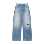 VIONA Naiste Retro 90ndate Madala V&ouml;&ouml;kohaga Laiade S&auml;&auml;ristega Teksap&uuml;ksid Mugavad Heledad Sinised Rebitud Kulunud Denim P&uuml;ksid Stiilne T&uuml;druk Y2k Commuter Streetwear S