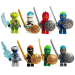 Ninja Mootorratta Klotsikomplekt Lloyd Nya &Uuml;hilduv Lego Figuuridega Lahe V&otilde;idus&otilde;idumootorratta Mudel M&auml;nguasi Lastele Hariv Kingitus 6 Pakki D ninja 8 weapons