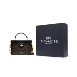 COACH Kay 20 Crossbody kott V&auml;ike Pruun/Must 78277-IMAA8 One Size 2 black