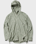 Secondmono Snap Check Hoodie Jakk [Roheline]_Sejk011Green Green/M gray