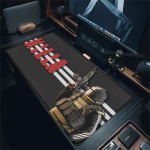 M&auml;ngur Suur Lauamatt Escape From Tarkov Hiirematt M&auml;ngumatt XL Klaviatuuri Hiirepadi M&auml;ngulaua Tarvikud XXL Anime PC Pikendatud Matid 50cmx100cm