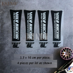 4 x Auto stiiliratas Velje dekoratiivne vin&uuml;&uuml;lkleebiste seeria Auto tarvikud Kleebised Volk Racing TE37 Tokyo Time Attack jaoks