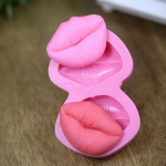 Uued 3D silikoonist seksikad huuled fondant kooki kaunistavad &scaron;okolaadi k&uuml;psetusvormi t&ouml;&ouml;riistad One Size