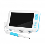 K&otilde;rva puhastamise endoskoop Earpick Otoscope Inspection Earwax Cleaning Tool valge