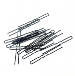 10 tk Naiste kuldsed, mustad tilguti n&auml;htamatud juukseklambrid, lokkis lainelised Bobby pins igap&auml;evaseks kasutamiseks pulmapeoks 10pcs