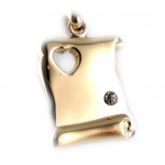 Altesse [G2324] - Pendentif Plaqu&eacute; Or 'Love' kuld