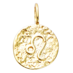 Les Tr&eacute;sors De Lily [Q7581] - Antiikkuldne  Astrology  kullatud ripats (l&otilde;vi) - 12 mm kuld
