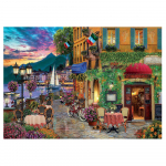 DIY teemantmaaling rannal vaba aja linna maastik Teemanttikandid ristpistes 20X30CM