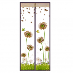 DYS Home Decor Lillede liblikas magnetakna uks s&auml;&auml;sevastane v&otilde;rkkardin 90*210cm