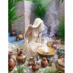 Teemantmaal &uuml;mmarguste kivikividega Teemantmosaiik Teemanttikandid Multifilmi Lipp Teemantpilt 20X30CM