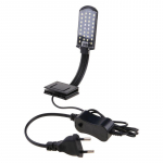 Lihtsad LED-akvaariumivalgustid, vee-rohutaimed, kasvavad kerged kalapaagiga klambriga veekindel valgustuslamp