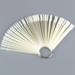 50 tk/komplekt Kunstk&uuml;&uuml;neotsikute ventilaator Nature Clear Fake Nails UV geellaki kaardin&auml;it K&otilde;ik manik&uuml;&uuml;ri n&auml;pun&auml;iteid K&uuml;&uuml;nte kunstit&ouml;&ouml;riistad